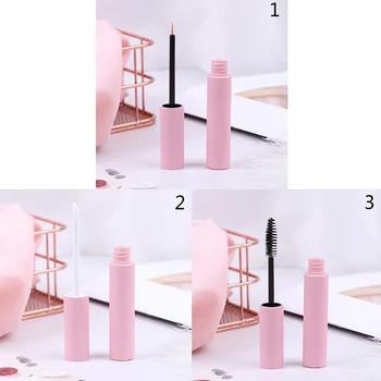 

Hot Pink Color 10ml Empty Lip Gloss Tubes Lip Balm Bottle Empty Eyeliner Mascara Cosmetic Container Packing Container