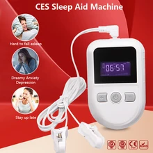 

FDA/CE Sleep Aid Machine CES Stim Theraply Device Head Pain Relief Insomnia Anxiety Depression Promotes Relaxation Rechargeable