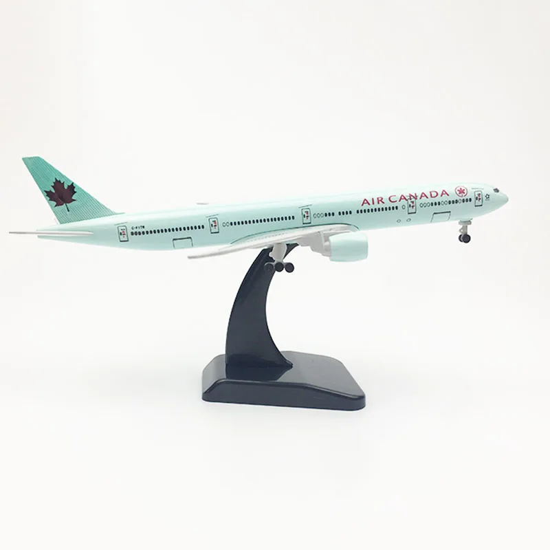 20CM Airbus Boeing B747 B777 A380 A350 Airlines Airplanes Plane Aircraft Alloy Model Toy With Landing Gear Toys F Collections