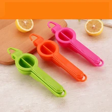 Лимонный апельсин соковыжималка для цитрусовых Бытовая Многофункциональная портативная кухонная утварь свежий пресс ручная желтая быстрая ручка пресс