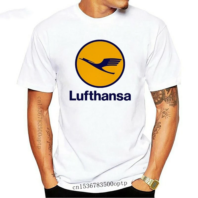 Новинка Лидер продаж модная рубашка Lufthansa Airline винтажные повседневные футболки в