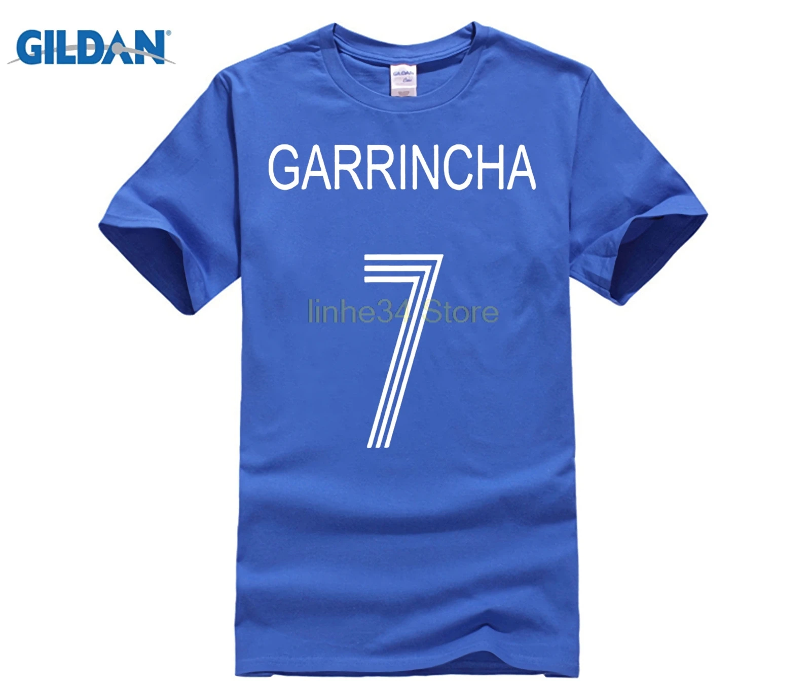 

GARRINCHA T SHIRT BRAZIL BOTAFOGO FOOTBALLER LEGEND CAMISETA SOCCERER PELE Print T-Shirt Summer Style Top Tee