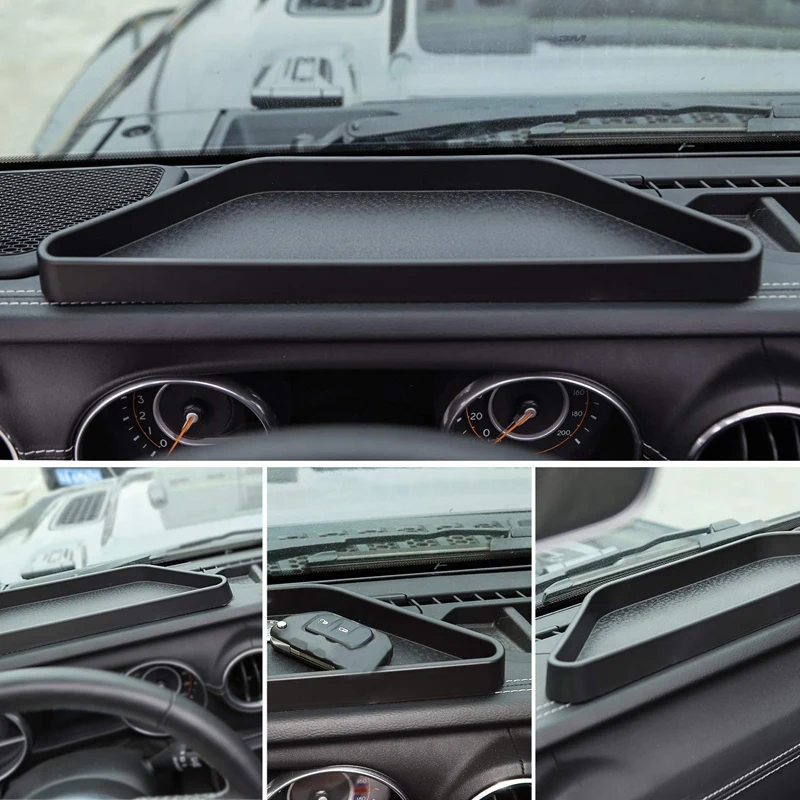 Ящик для хранения приборной панели автомобиля, консоль для Jeep Wrangler JL JLU и Jeep Gladiator JT