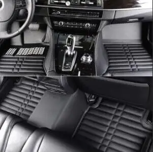 19 для Toyota RAV4 специальный RAV4 полный окружающий коврик для ног - Название цвета: Красный