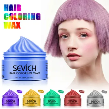 

2019 Disposable Hair Color Wax Styling DIY Mud Paste Dye Cream Gel Hair Beauty Easy Clean
