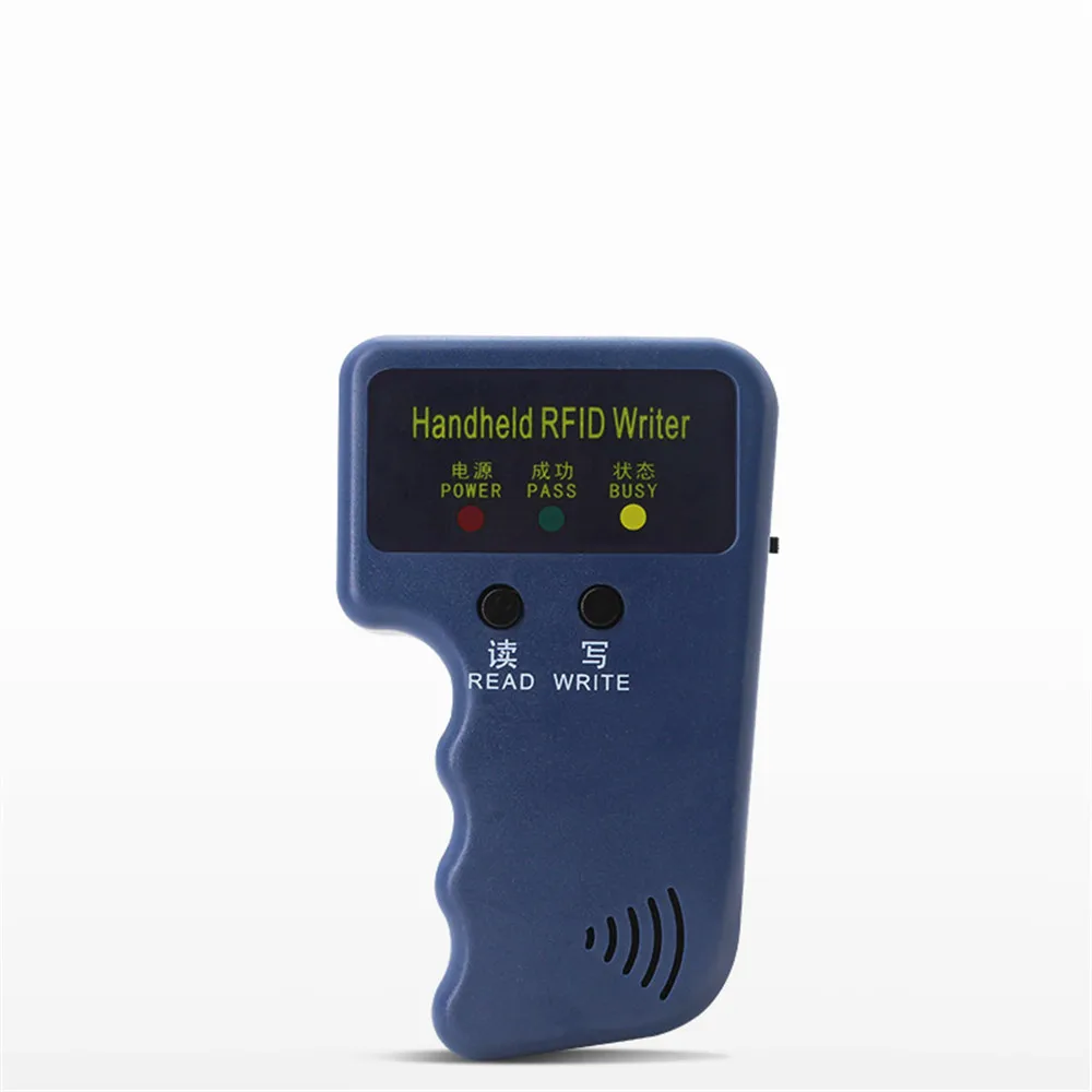 

125KHz EM4100 RFID H/ID Copier Writer Duplicator Programmer Reader + T5577 EM4305 Rewritable ID Keyfobs Tags Card 5200 Handheld