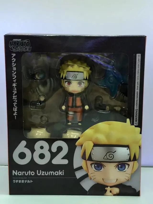 Капсульная игрушка GSC Глиняная фигурка для трансплантации лица Uzumaki Naruto 682 Наруто Shippuden аниме периферийный гараж набор игрушек