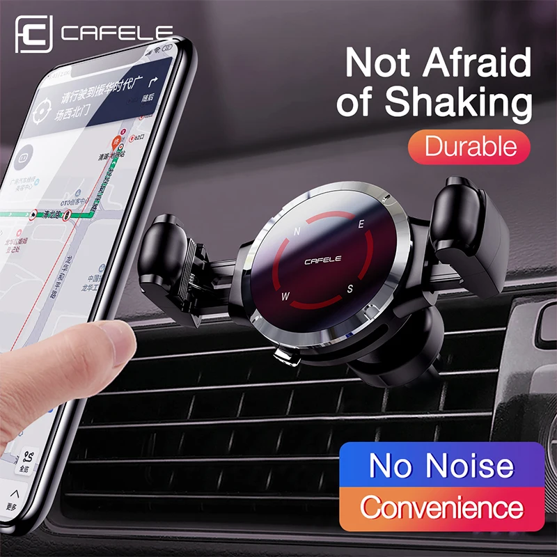 

Universal Car Mobile Phone Bracket Car Air Outlet Navigation Clamp Memory Phone Stand 360 Degree Rotation Cellphone Holder