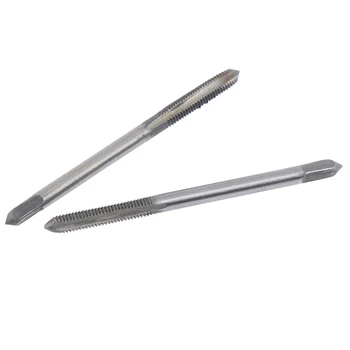 

2pcs Straight Fluted Screw Thread Metric Plug Hand Tap Drill Hand M3*0.5mm