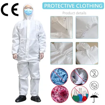 

Disposable Raincoat Anti Bee Clothing Waterproof Dust Spray proof Protection Clothes Beschermende Kleding Protection Suit