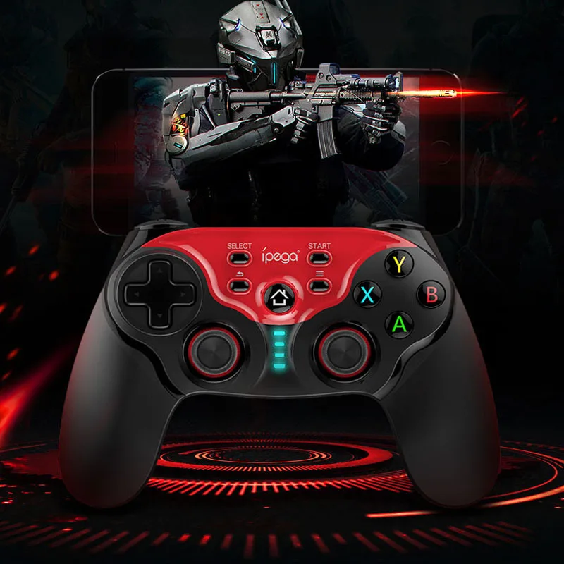 

Future Soldier Ipega Wireless Blue-tooth Game Handle Mobile Phone King of Glory Chicken Useful Product PG-9088