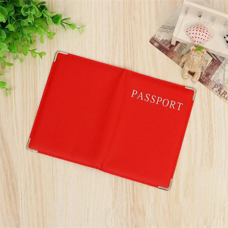 Wallet Card Holder Card Holder Business Card Holder Credit Card Holder Passport Holder PU Leather Passport Cover Cute Business Card Holder Pouch for Travel Wallet Russian Netherland Case Women Pink Organizer Purse