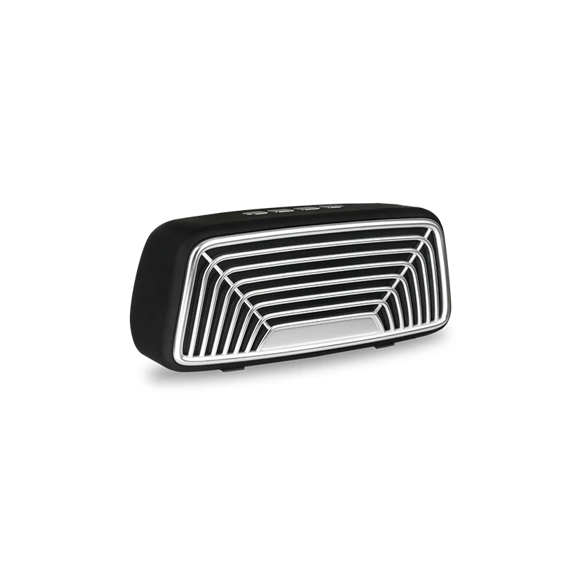 Черный Bluetooth музыка портативный беспроводной громкоговоритель звук системы 10 Вт стерео музыка - Цвет: Черный