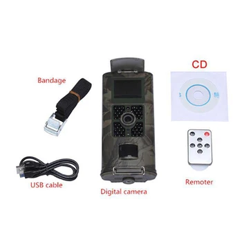 

HC700M Cellular Hunting Camera 2G GSM MMS SMS SMTP Trail Camera Mobile 16MP Night Vision Wireless Wildlife Surveillance