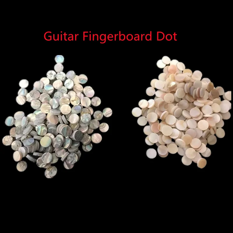 50/200pcs 4/5/6*2mm Abalone Shell Guitar Fretboard Dots Colourful White Pearl Inlay Dot | Спорт и развлечения