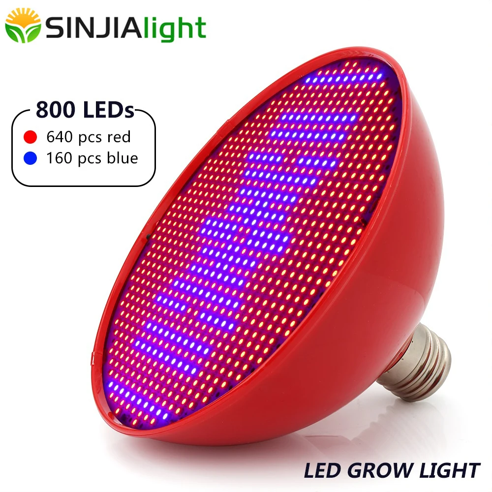 Светодиодная лампа для роста растений 80 вт E27 800 светодиосветодиодный|led plant grow