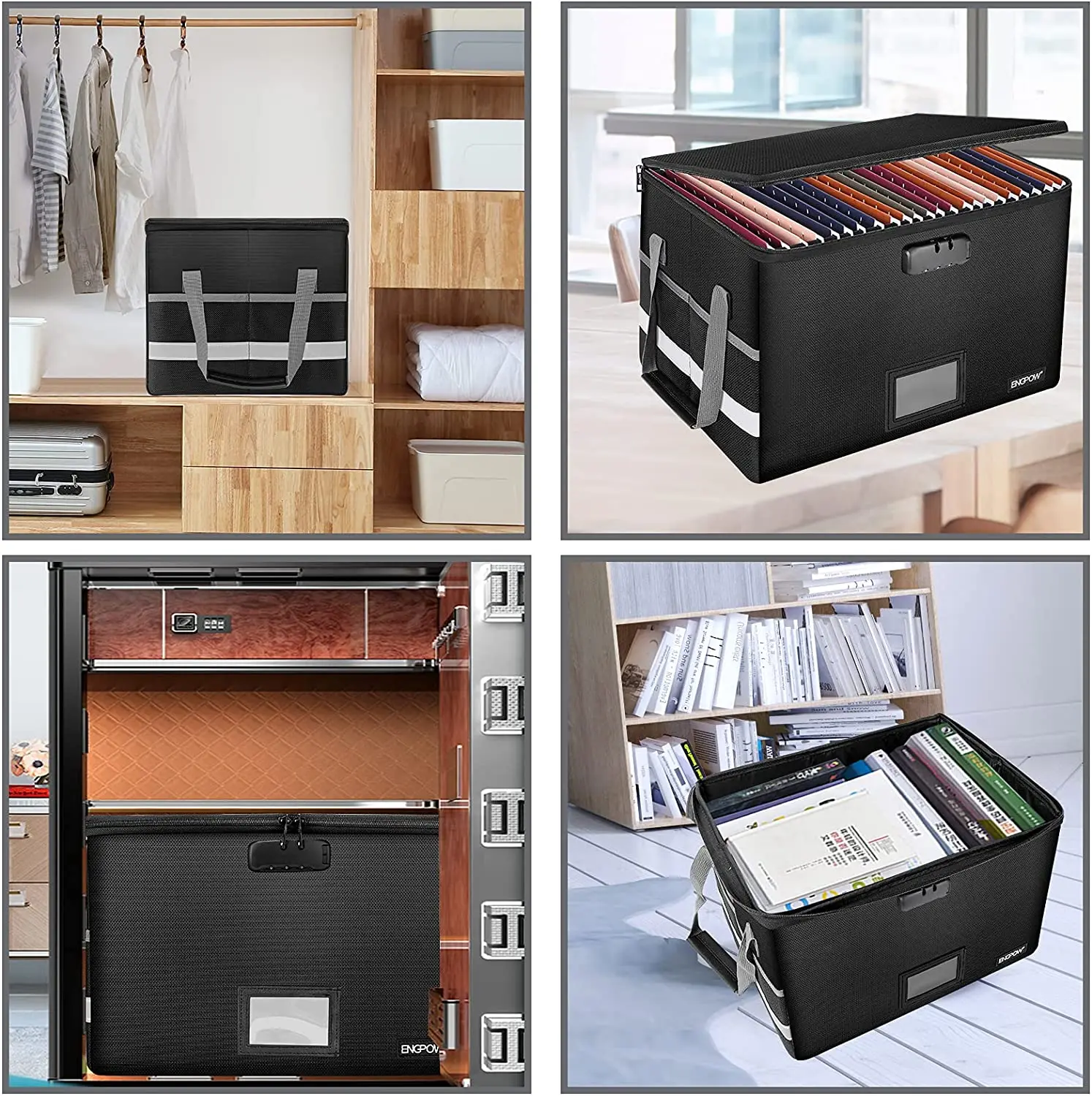 Fireproof Document Storage Box  Fireproof Document File Box