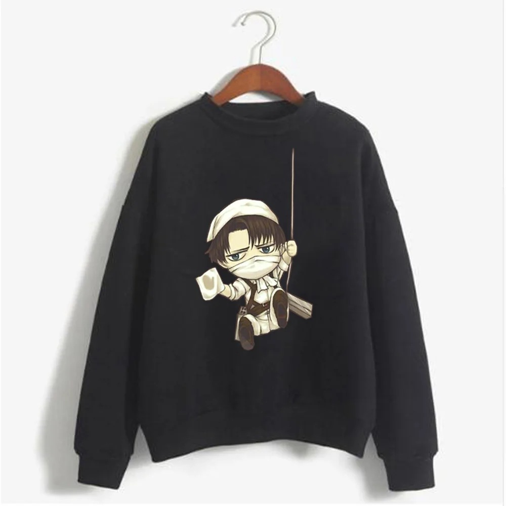 

Men Women Kawaii Clothes Attack on Titan Hoodies Casual Harajuku Anime Printing Fashiom Hooded Streetswear Sweatshirt Unisex