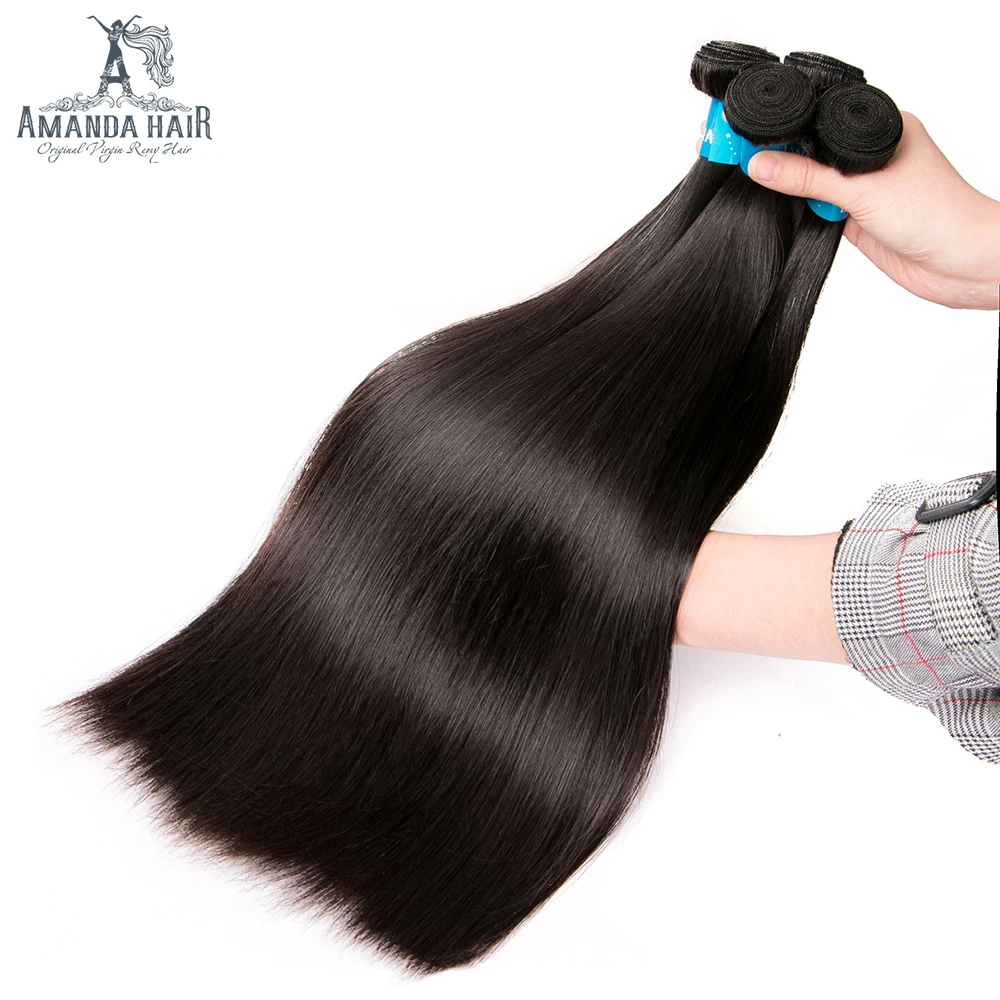 Mecha de cabelo virgem
