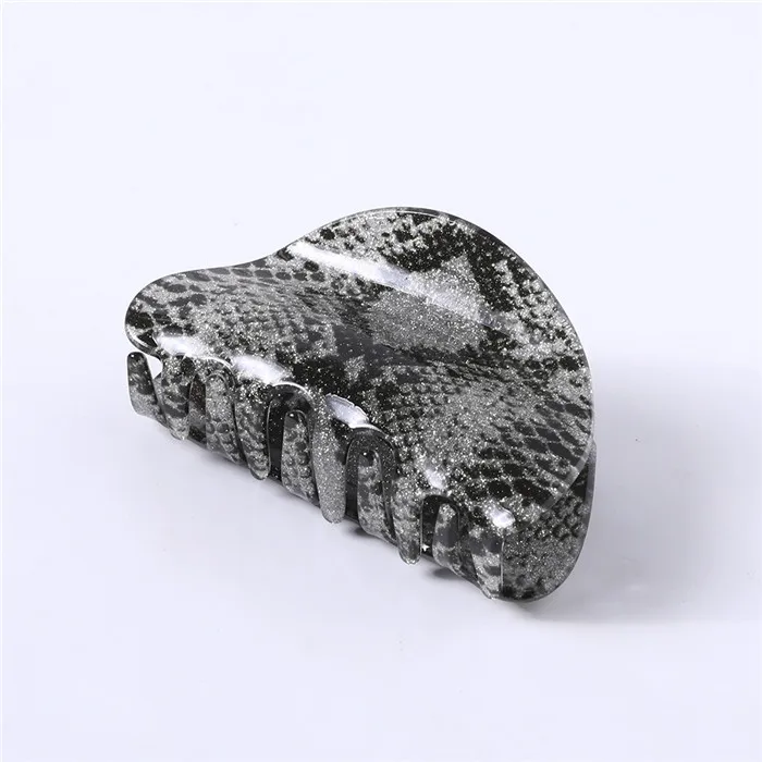 8cmSnake-2 Модные женские заколки в клетку с животным принтом, заколки для волос для девушек, заколки для волос, женские аксессуары для волос - Цвет: 8cmSnake-2