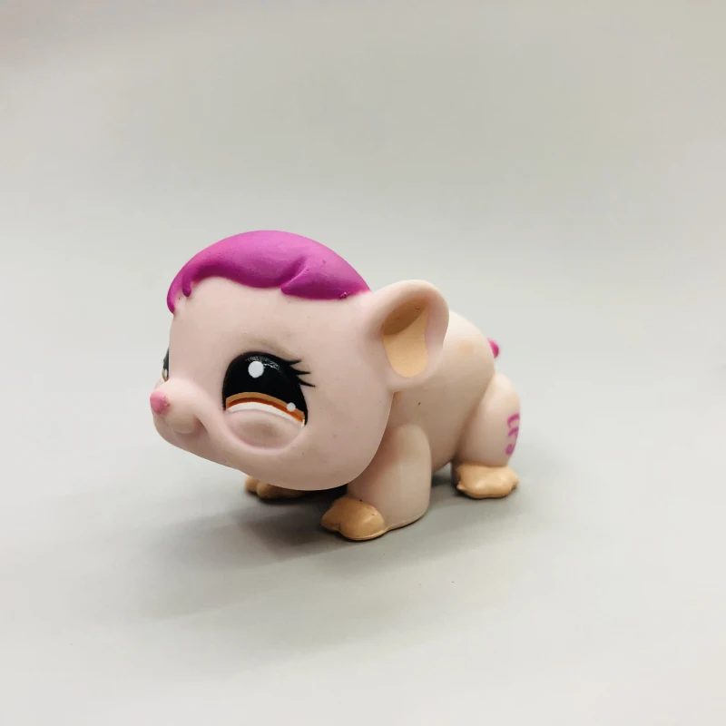 Оригинальные милые игрушки, прекрасный Petshop, животное, животное, очки, медведь, панда, енот, самая маленькая фигурка, кукла, маленький подарок, игрушка для девочки - Цвет: F1