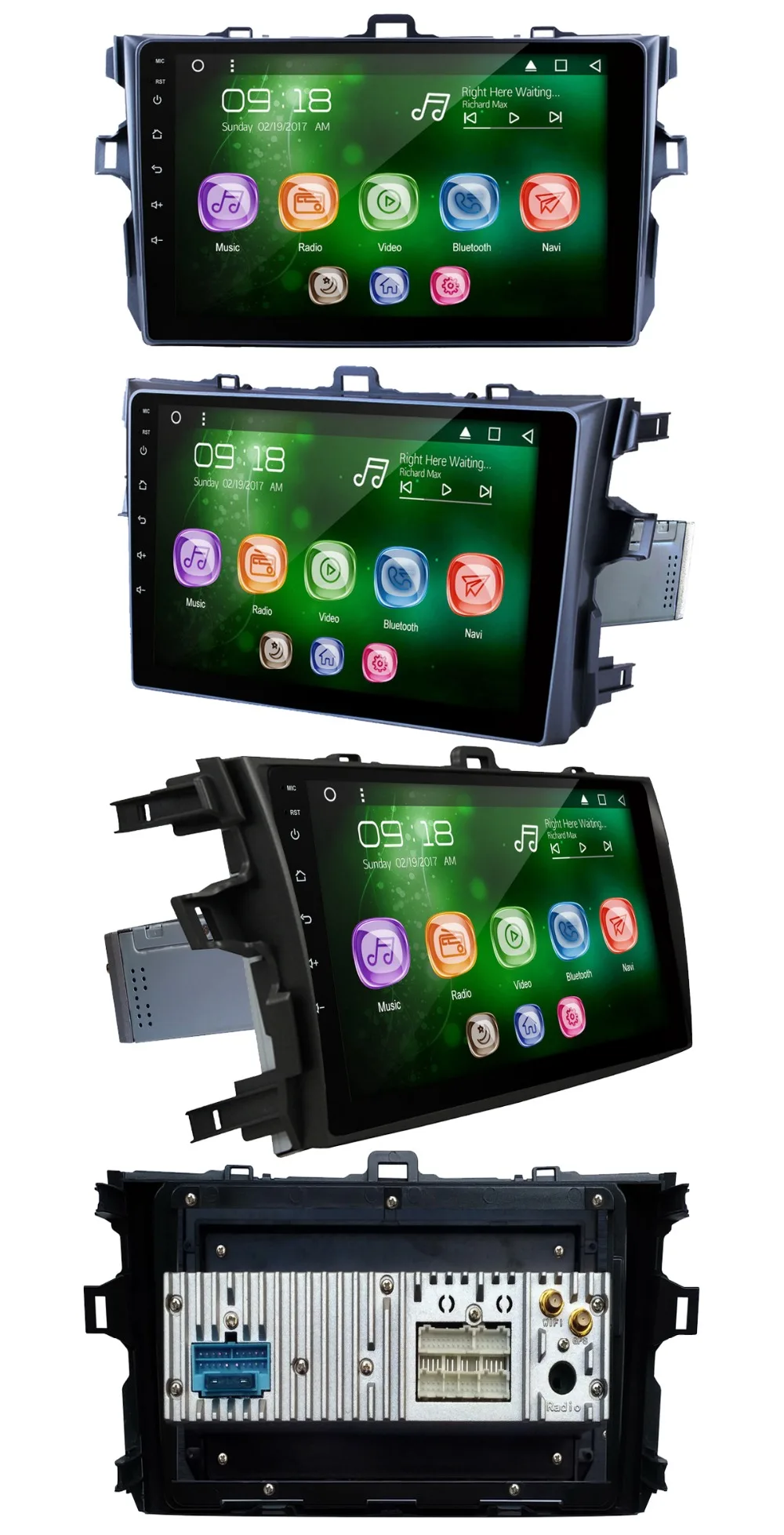 Toyoya Corolla 2006-2011 9'