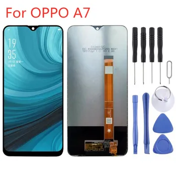 

Best Working Full LCD Display Touch Screen Digitizer Assembly without Frame For OPPO A7 Mobile Sensor Replacement