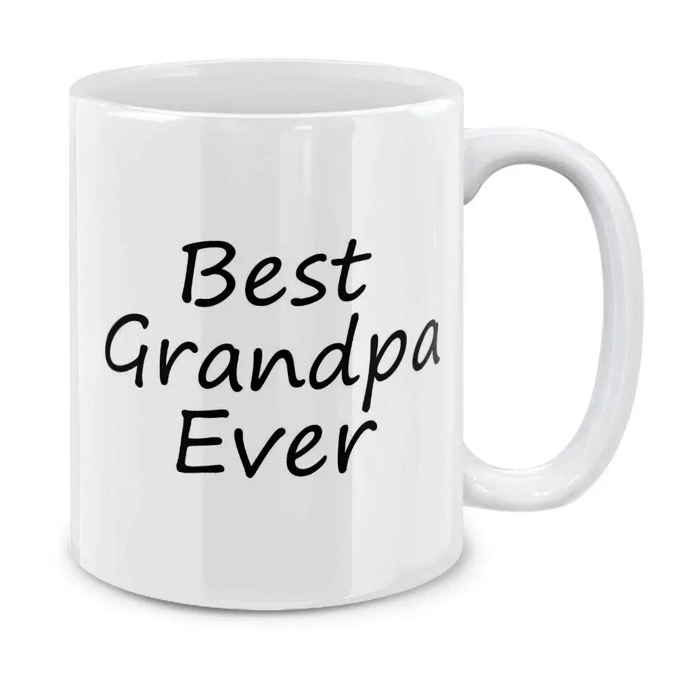 Best Grandpa Ever Ceramic Coffee Gift Mug Tea Cup 11 OZ | Дом и сад