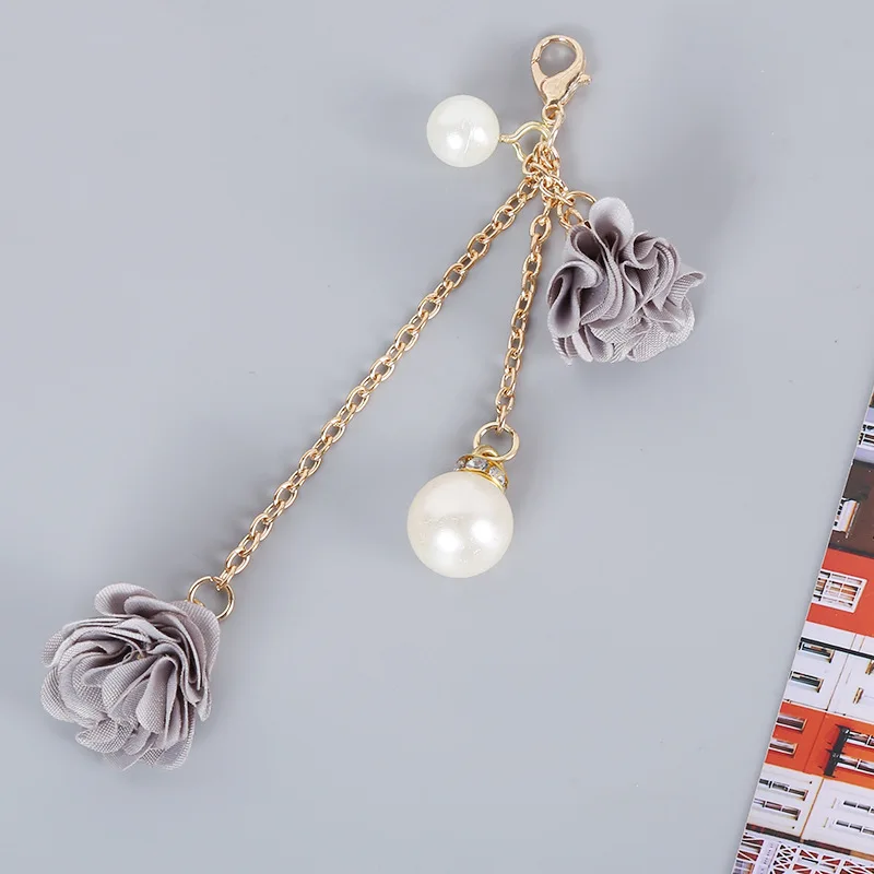 Shellnail Mobile Phone Lanyard Short Hand Strap for Key USB Diamond Bracelet Phone Case Flower Pendant DIY Tassel Phone Straps