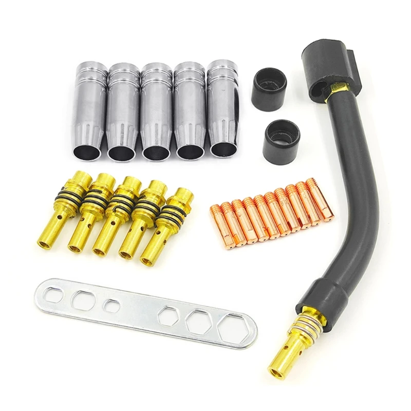 

MIG Welding Gun Consumables Electrode Shielding Cup for Welding Application of Construction Worksite Easy to Replace