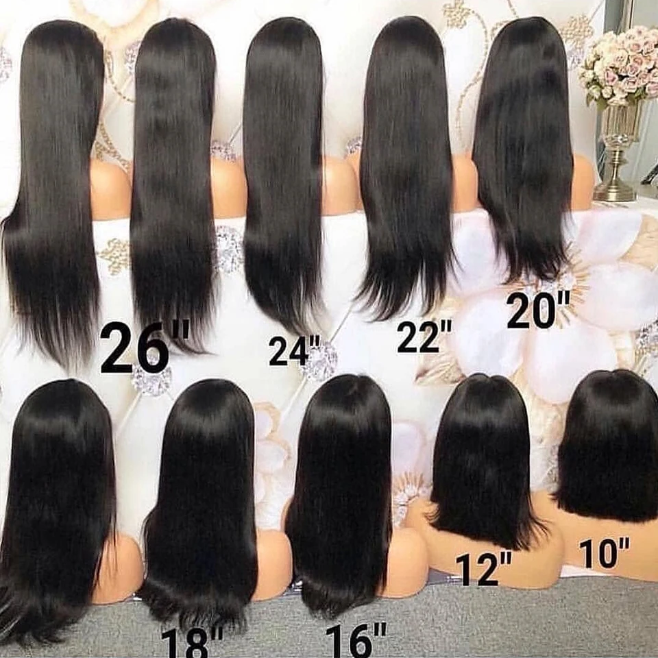 Fashow 13X4 human Hair Wigs 360 Full Lace Wigs