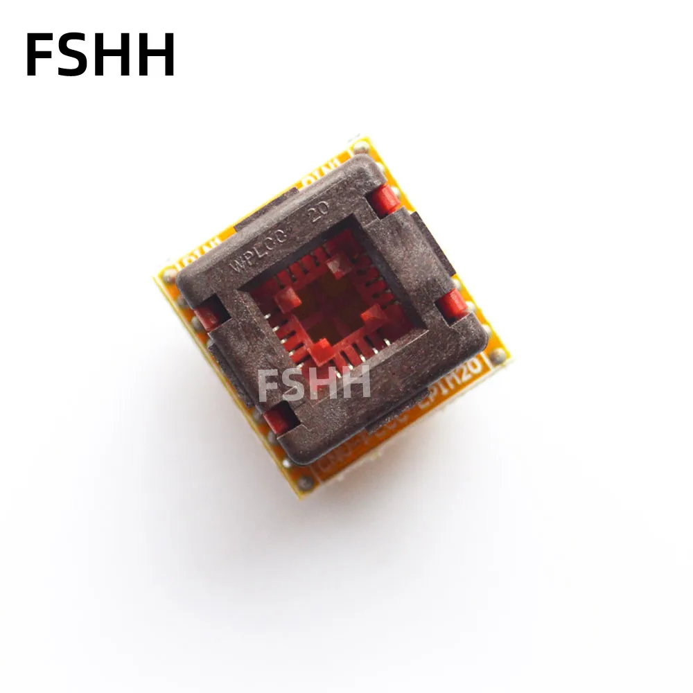 

WPLCC-20 test socket PLCC20 to DIP20 Programmer adapter WPLCC20 PLCC20 adapter