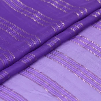 

clearance wide gold chiffon Mulberry clothing scarf dress silk fabric