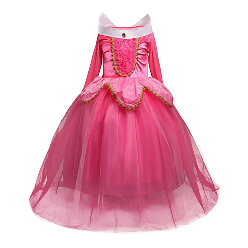 little girl skirt dress Girl Birthday Party Costumes Aurora Dress for Girls kids Sleeping Beauty Baby Princess Dress Children Christmas Carnival Clothes best baby dresses Dresses