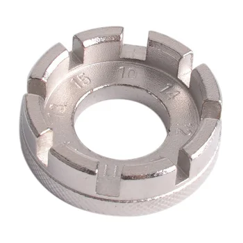 

New Outdoor Portable Bicycle Wire Wrench Bicycle Spoke Tire Repair Mountain Steel Wheel Tool 8 Silver Wrench Tool Wrench Tool Se