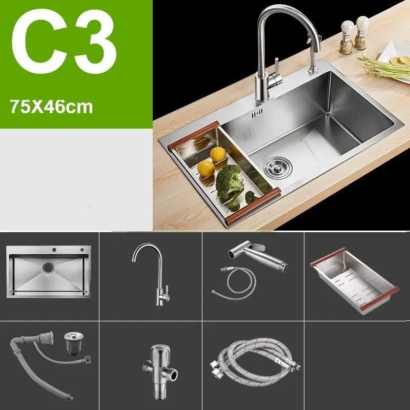 Кран Acero Inoxidable Spoelbak Lavello Cucina Para кухня Куба Pia Cozinha De Cocina Fregadero Lavabo раковина для мытья посуды