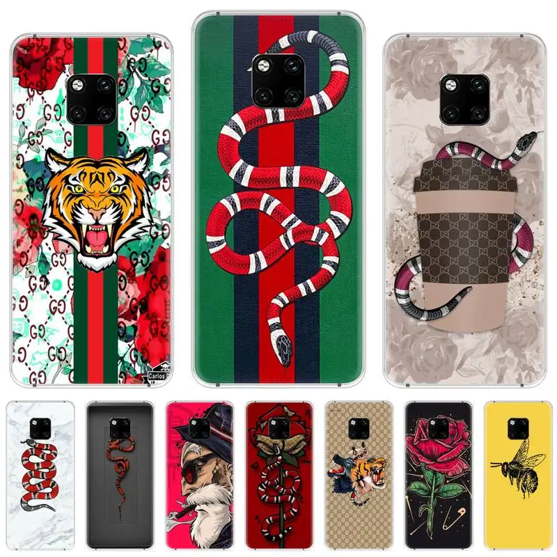 

Italian luxury goods Painted Bling Phone Case For Huawei Y6 Y7 Y9 Prime 2018 2019 Mate 8 9 10 20 30 Pro Lite Nova 2 5T