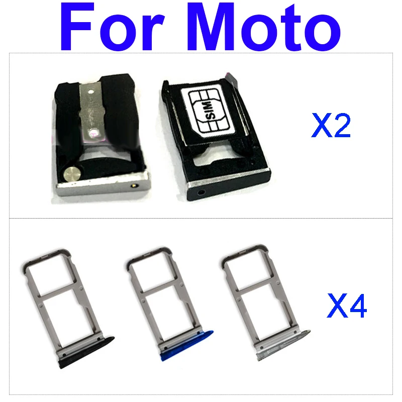 Держатель для sim-карты Motorola Moto X2 X4 XT1092 Sim Micro Reader слот карт адаптеры гнездо запасные