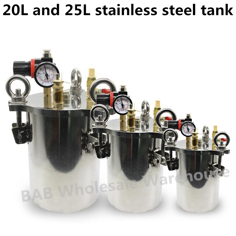 

20л и 25л нержавеющая сталь углеродистая сталь клей давление бак, распределительный бак, автоматический дозирования жидкости