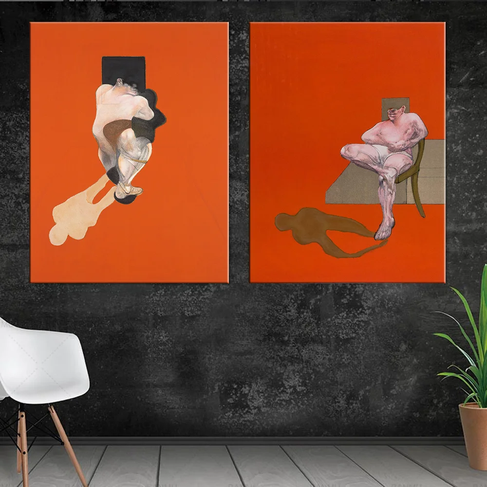 Francis Bacon Famous Artist Abstract Character Canvas Painting Poster And Print For Living Room Decor Wall Art Painting Calligraphy Aliexpress
