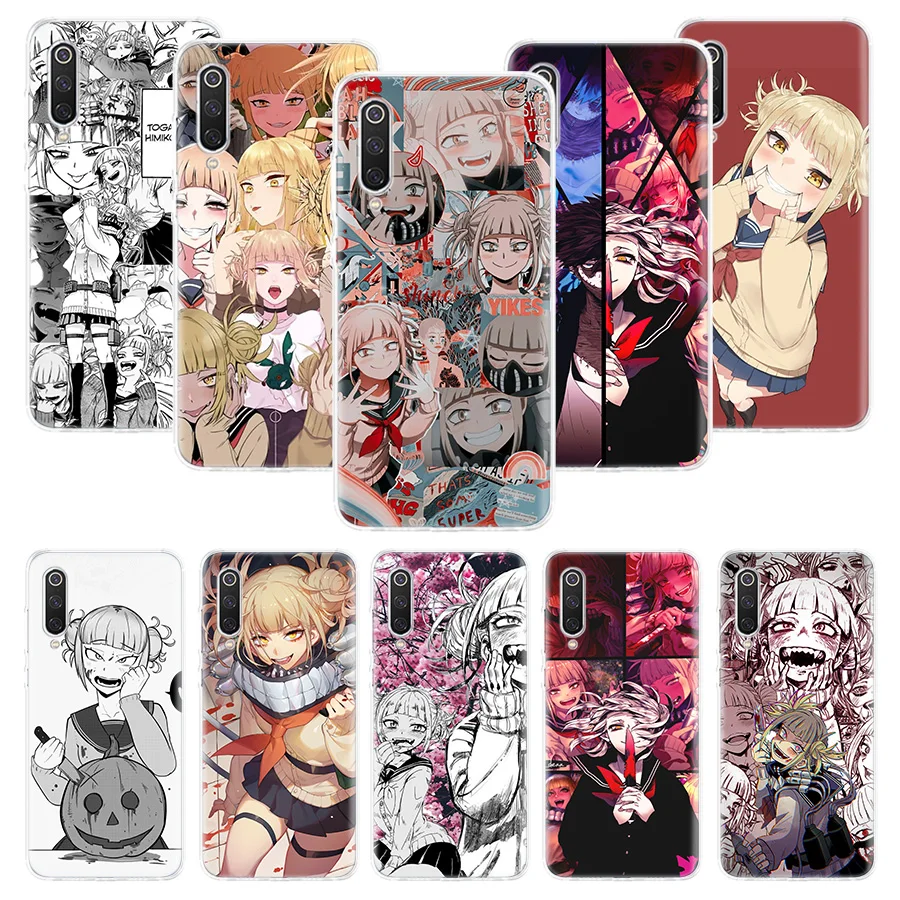 Платье для девочек в стиле аниме мультфильм Япония waifu лица чехол Xiaomi Redmi Note 9s до 8