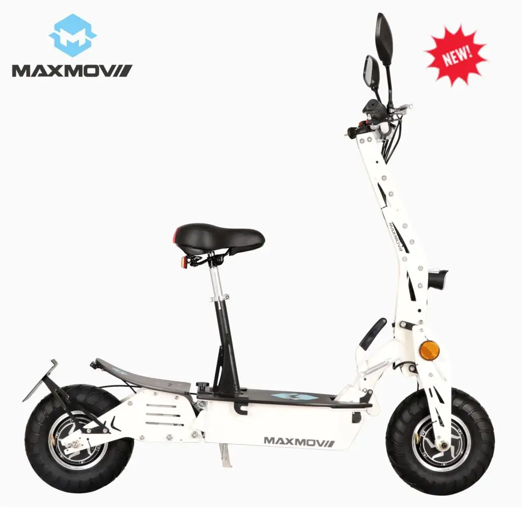  E-mark 1000w Hub Motor Two Wheel Chopper Foldable Electric Scooter Germany with removeable seat
