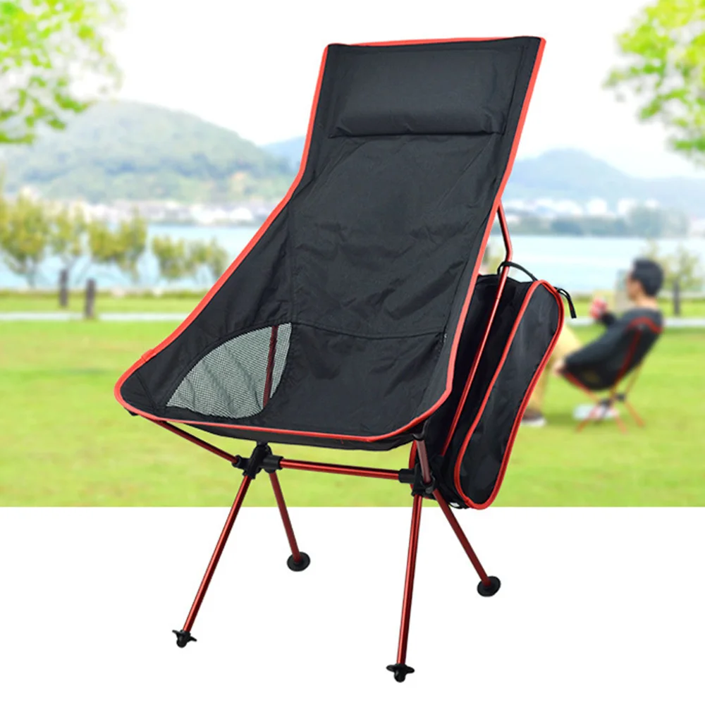 

Outdoor Folding chair Lightweight Portable Fishing BBQ Picnic Foldable