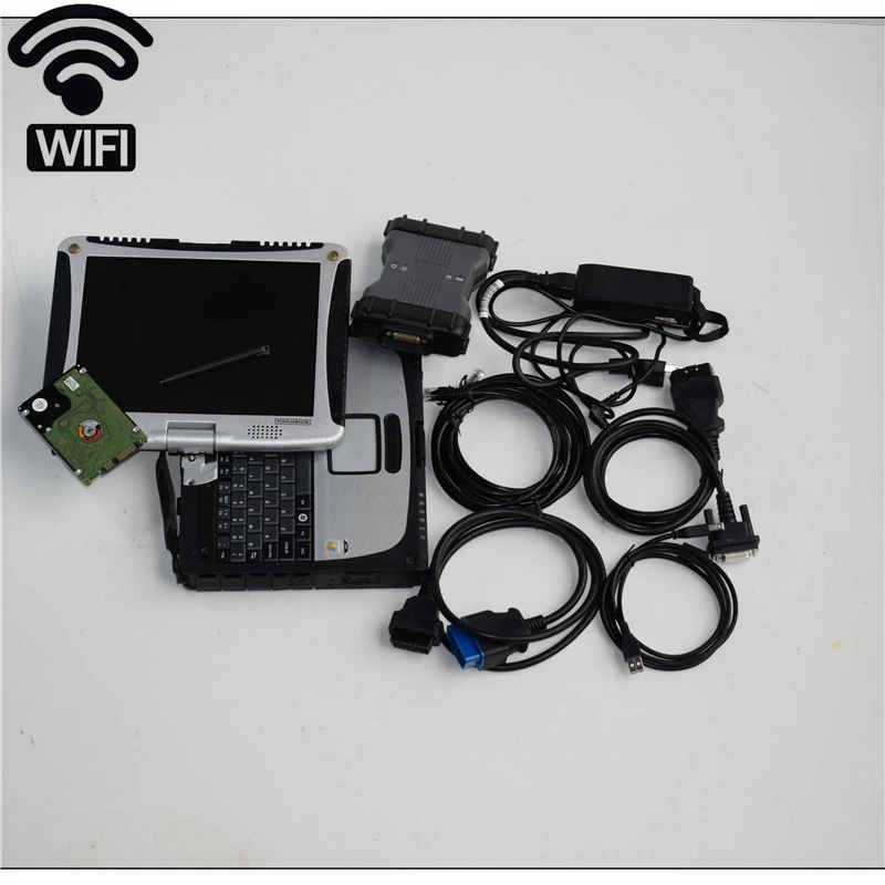Best Price MB Star C6 DoIP Multiplexer With V2019.12 Software HDD Supprot WIFI Diagnosis VCI scanner with CF-19 Laptop ready to sue