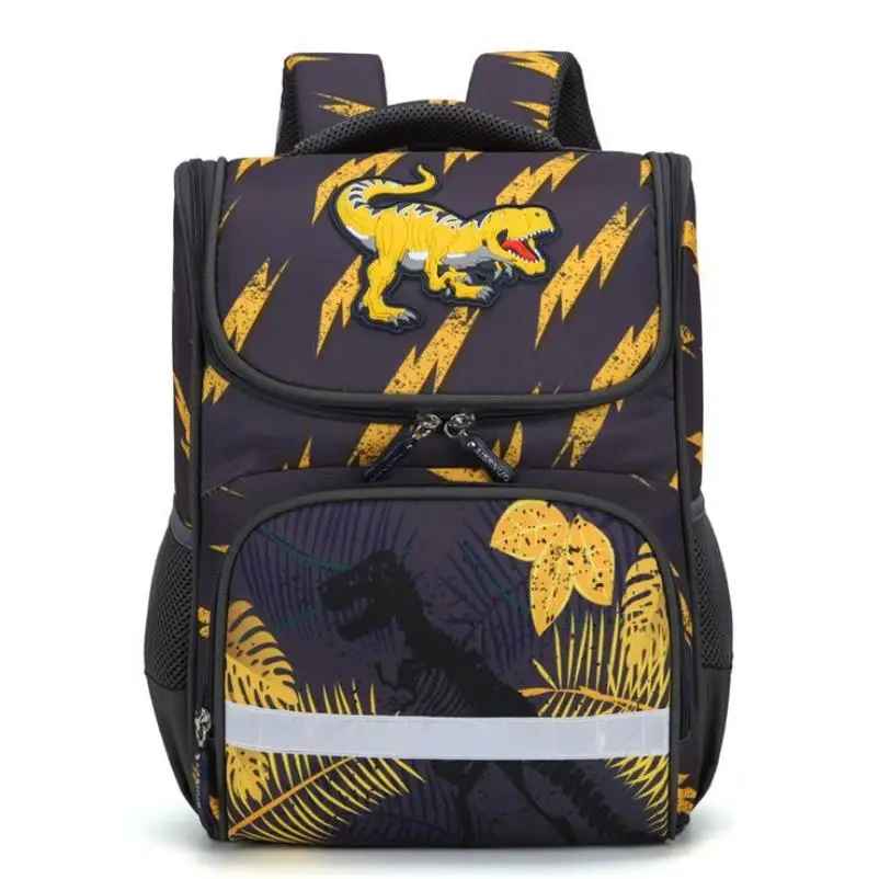 

New Fashion Cartoon School Bags Backpack for Girls Boys Dinosaur Design Children Orthopedic Backpack Mochila Infantil Grade 1-5
