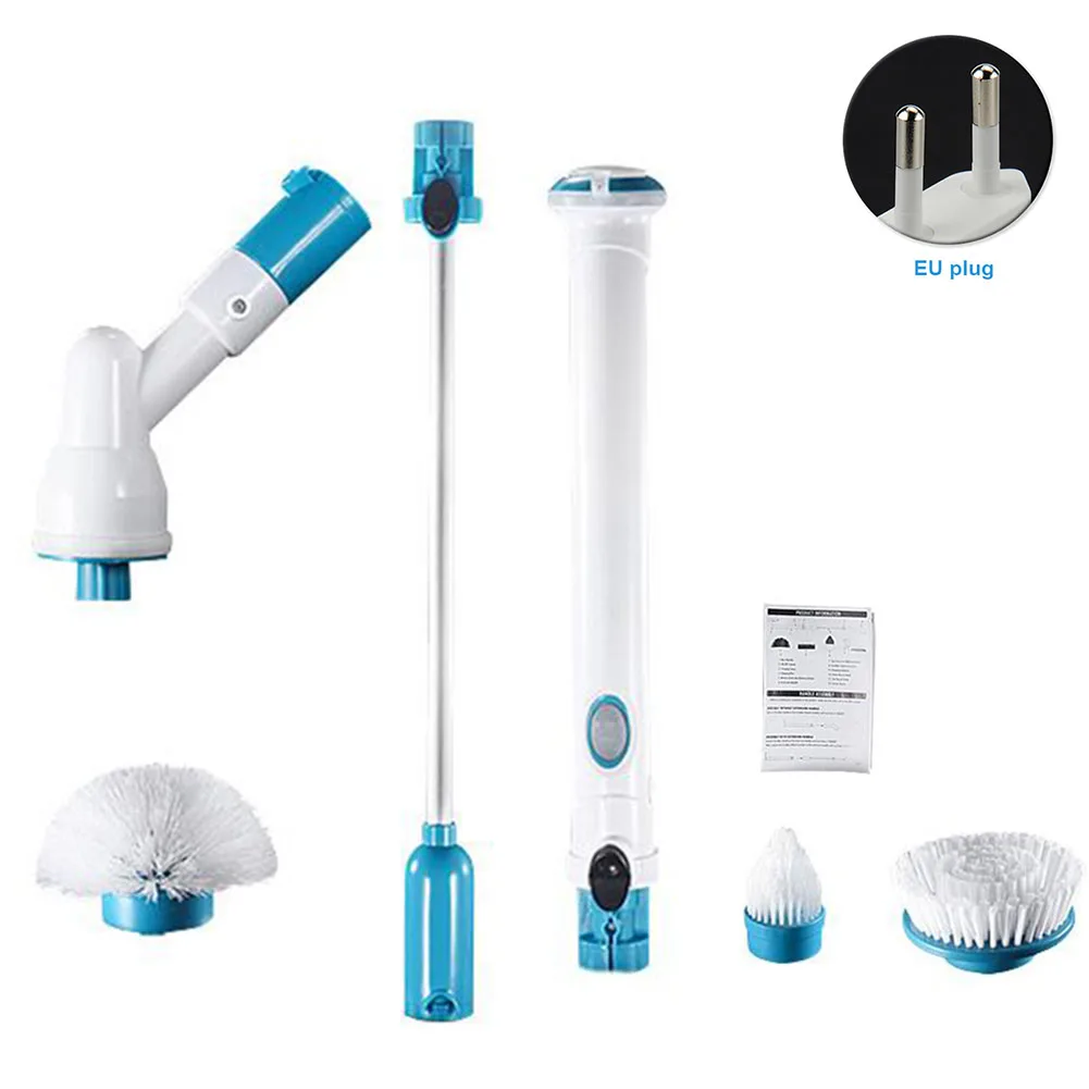 

Automatic Rotation Multi-Purpose Waterproof Cleaning Brush Floor Non-Slip 120 Degree Telescopic Handle Wireless Electric Tools