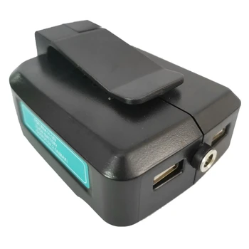 

USB Power Charging Adapter Converter for MAKITA ADP05 14-18V Li-Ion Battery New-Black
