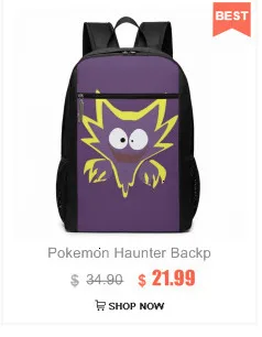 Pokemon Haunter Сумочка с привидениями Haunter топ-ручка сумки модное высококачественное кожаная сумка-тоут женские сумки для подростков