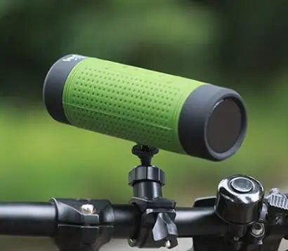 Велосипедный музыкальный велосипед Hifi динамик Bluetooth Колонка Саундбар музыкальная Колонка Радио Bluetooth динамик s для велосипеда Бумбокс сабвуфер - Цвет: Армейский зеленый
