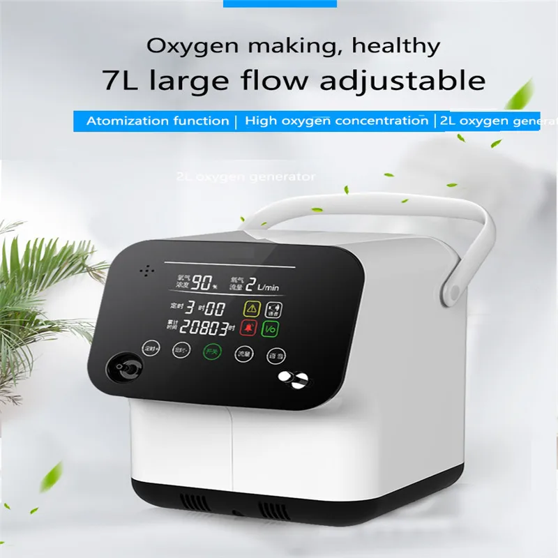 

1Oxygen Machine Home Oxygen Machine Elderly Pregnant Women Small Portable 3L Atomization Multi Layer Filtration
